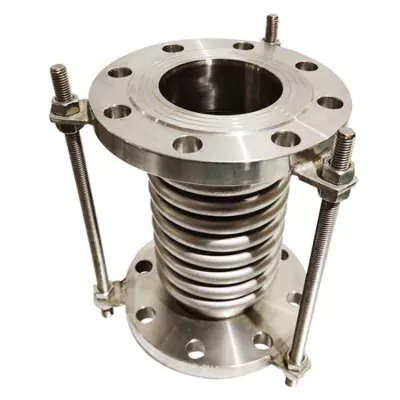 Prix usine bride acier inoxydable métal soufflet tuyau joint de dilatation/compensateur