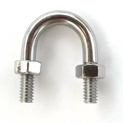 Perno en U personalizado M8 M10 M12 M16 Acero al carbono Perno en U de acero inoxidable galvanizado para chasis de camiones