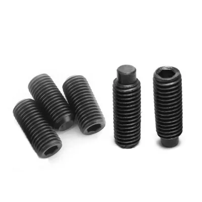 Juego de tornillos chinos din 913, juego de tornillos DIN 915, cabeza ranurada, cabeza hexagonal