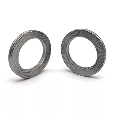 ダブルスタックセルフロックワッシャーDIN25201中国炭素鋼Dacromet