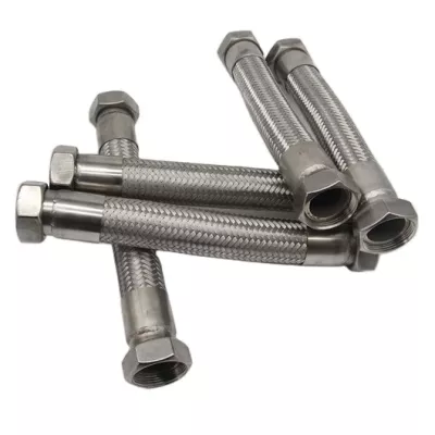 Tuyau ondulé en métal flexible en acier inoxydable 304 de taille personnalisée utilisé pour le transport des eaux usées domestiques