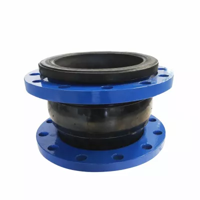 Joint de dilatation flexible antivibratoire à simple sphère en néoprène/EPDM, bride ANSI 150LB