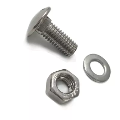 DIN603 mushroom head square neck hot-Dipped Galvanized high tensile carriage bolt M4 M6 M8 Bolts