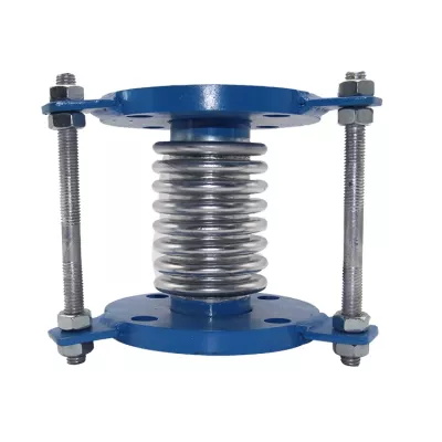 Joint de dilatation en métal DN25 DN50 DN100 Compensateur à soufflet en métal en acier inoxydable Soufflet à bride flexible Joint de dilatation en métal