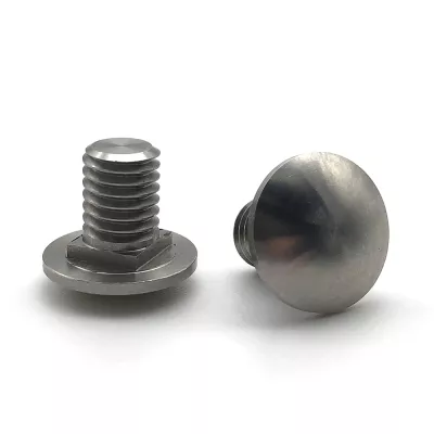 Tornillos de cuello cuadrado con cabeza de copa DIN603 Pernos de carro galvanizados en caliente chapados en zinc