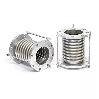 Soufflet d'expansion Joint d'expansion Compensateur de soufflet Acier inoxydable Métal flexible Industrie argentée Ronde forgée 3 ans CN