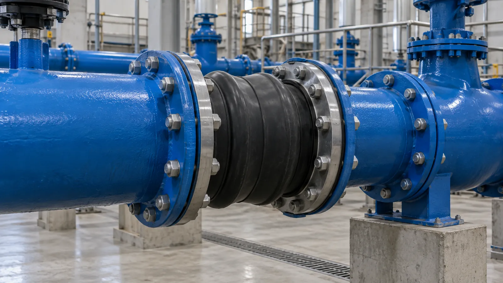 Pipe and pipeline hardware in an industrial setting
