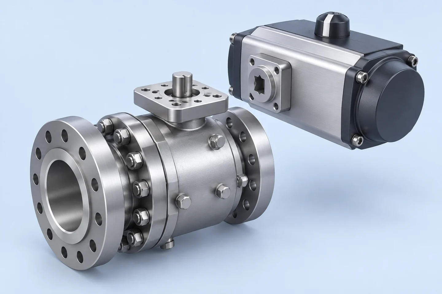 Stainless Ball Valves for Chemical Process Skids — illustrated interface detail