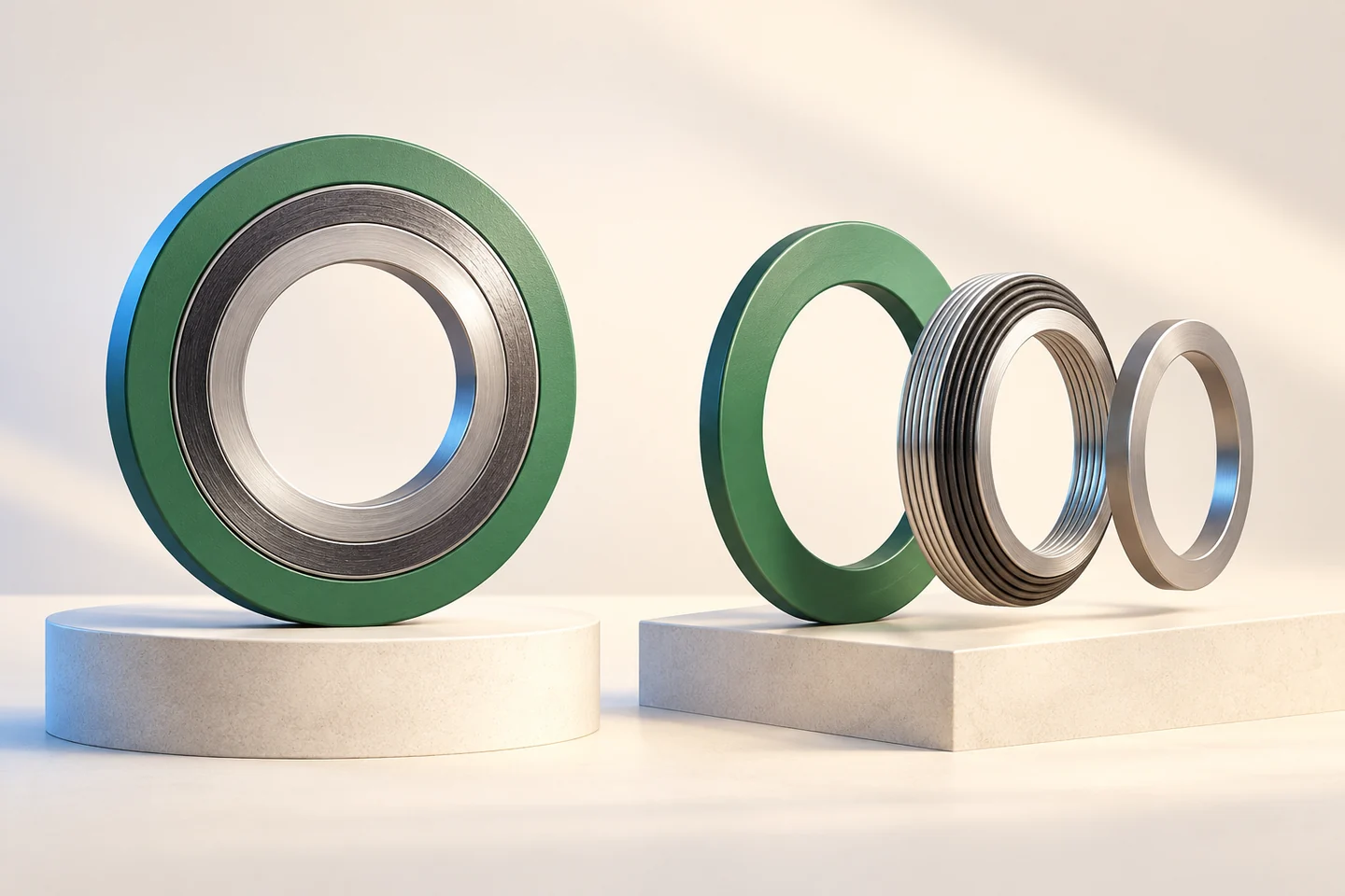 Spiral-Wound Gaskets for Flange Maintenance — illustrated product configuration
