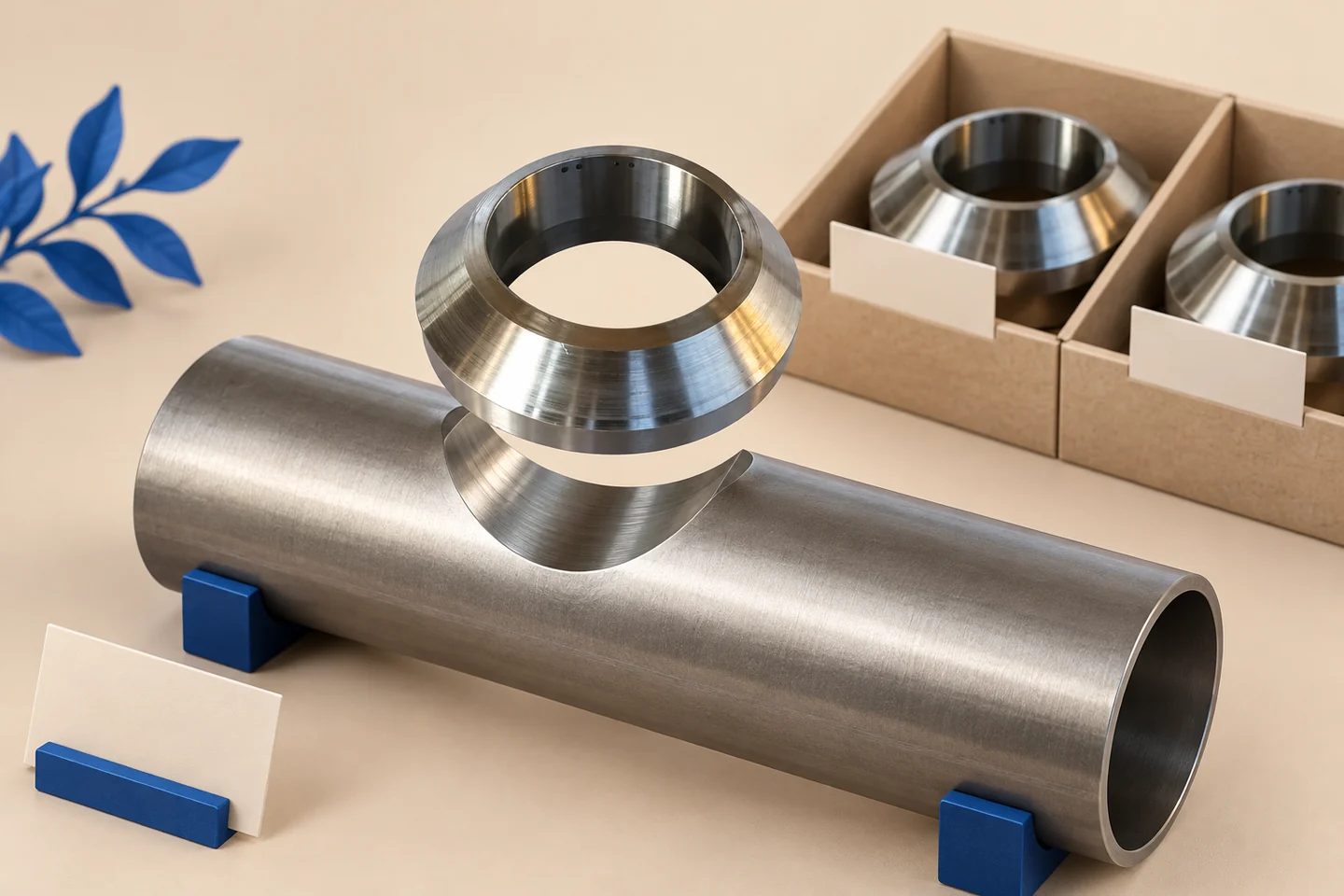 Branch Outlet Fittings for Piping Fabricators — illustrated delivery and identification concept