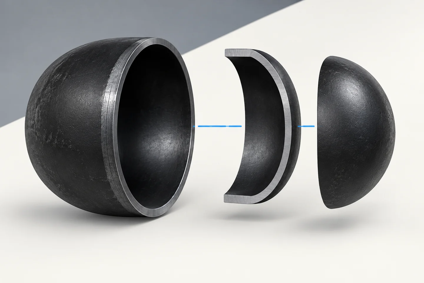 Butt-Weld Pipe Caps for Fabricated Piping Spools — illustrated geometry review