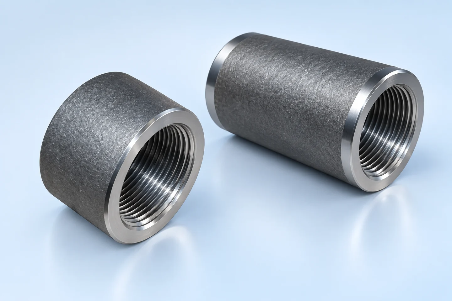 Full and Half Couplings for Equipment Connections — illustrated interface detail