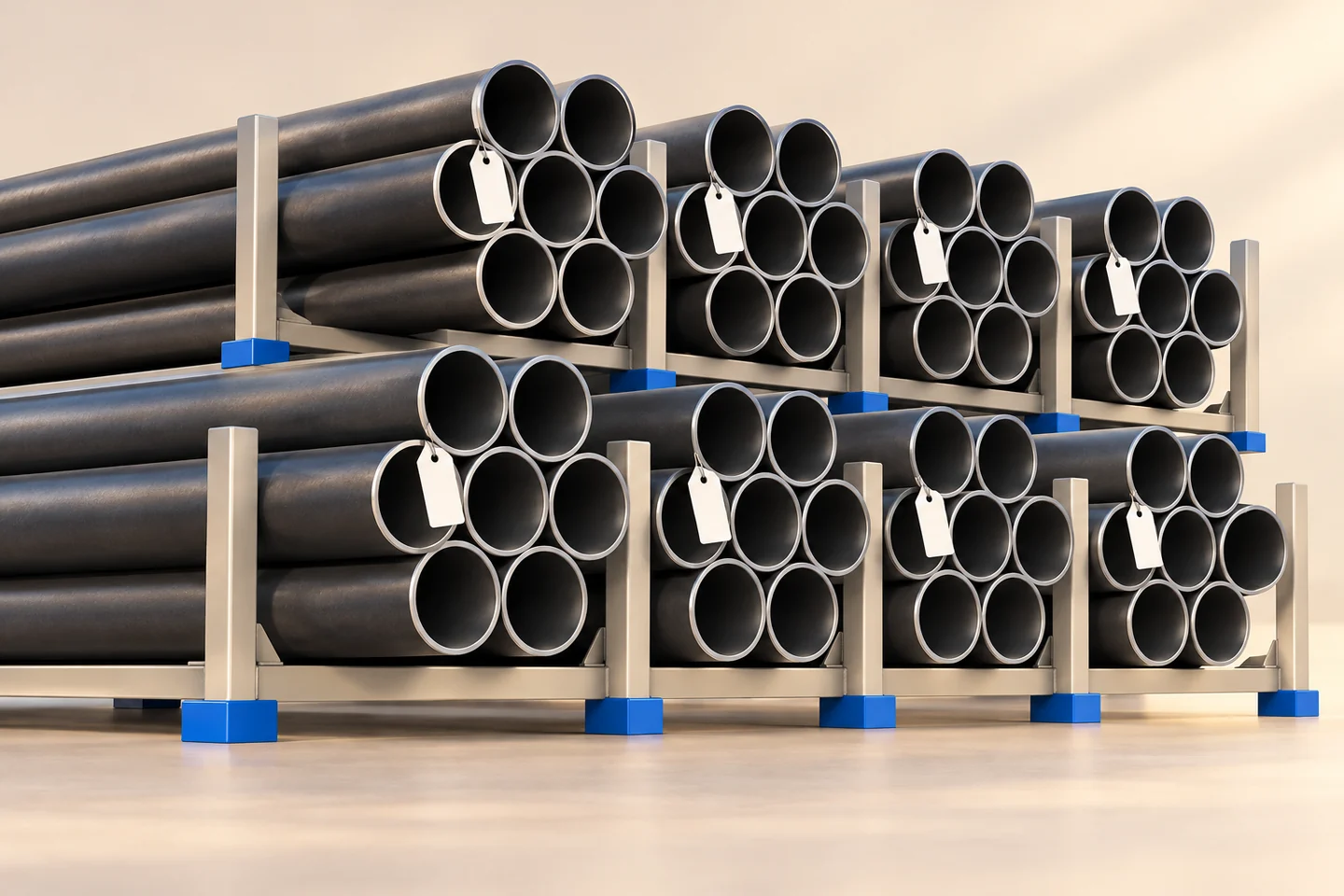 API 5L Line Pipe for Oil and Gas Projects — illustrated delivery and identification concept