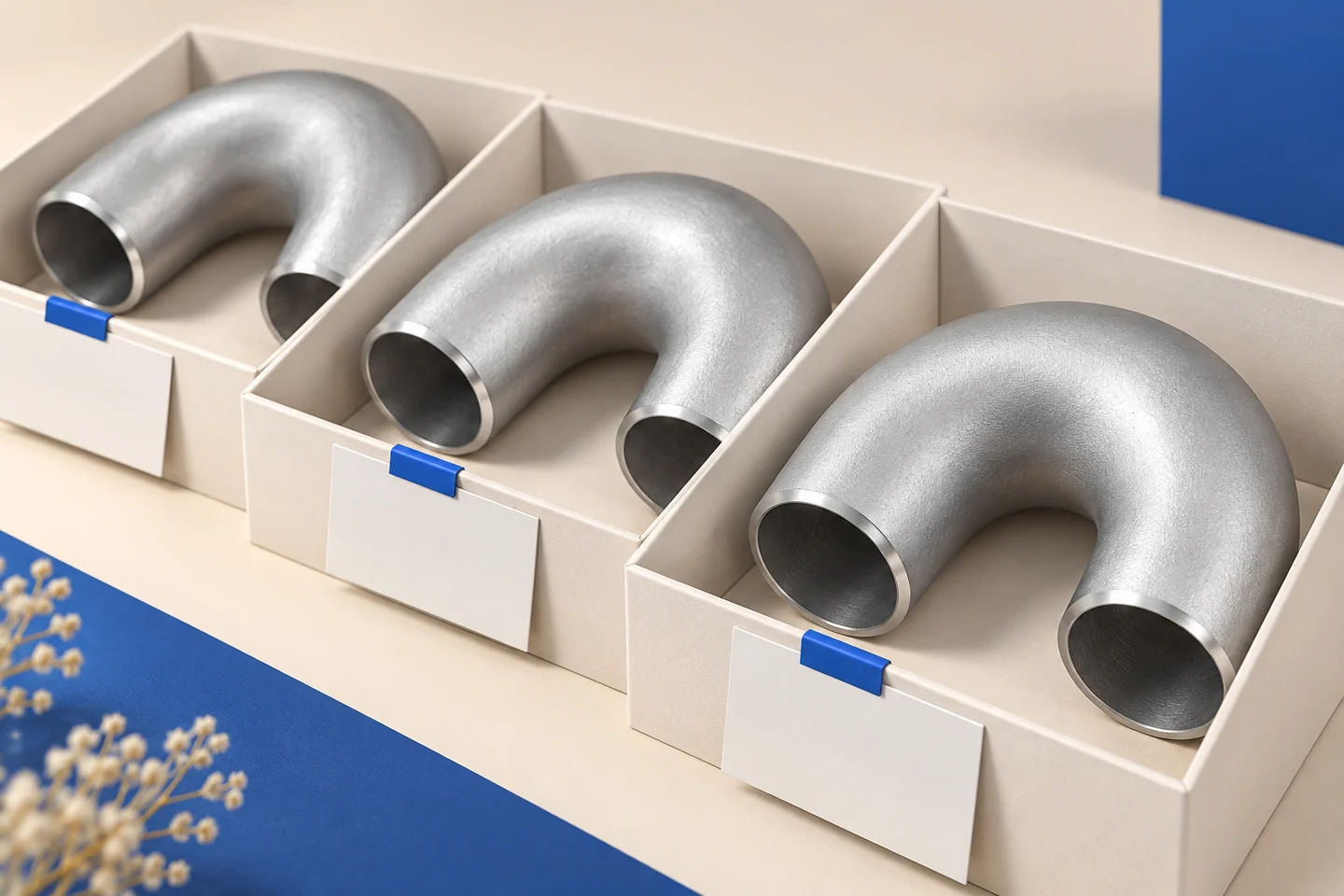Custom Bends and Return Elbows for Equipment OEMs — illustrated delivery and identification concept