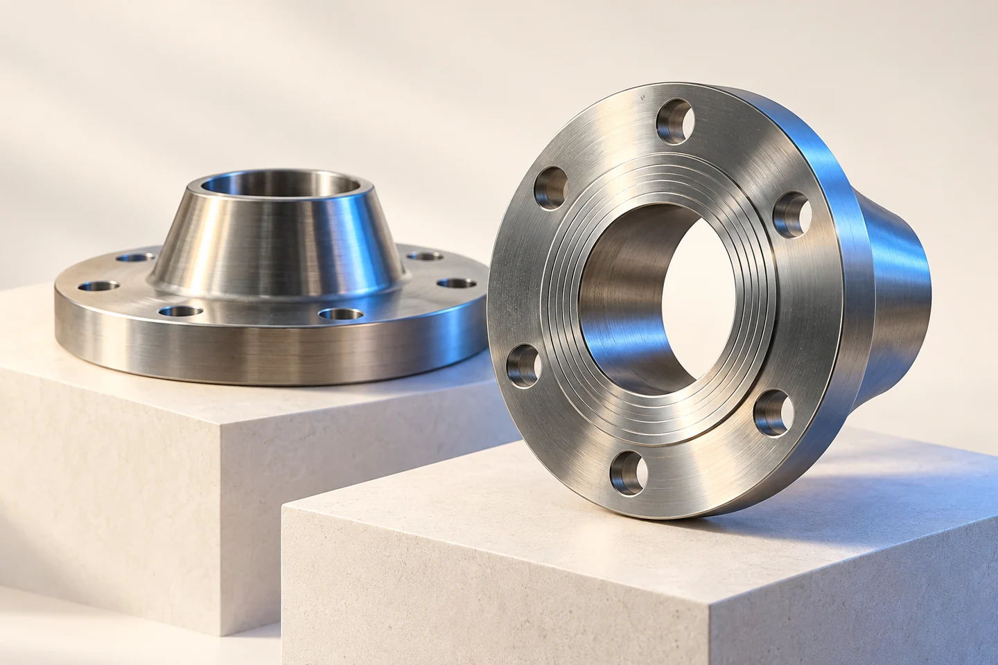 A105 Weld-Neck Flanges for Oil and Gas Projects — illustrated product configuration