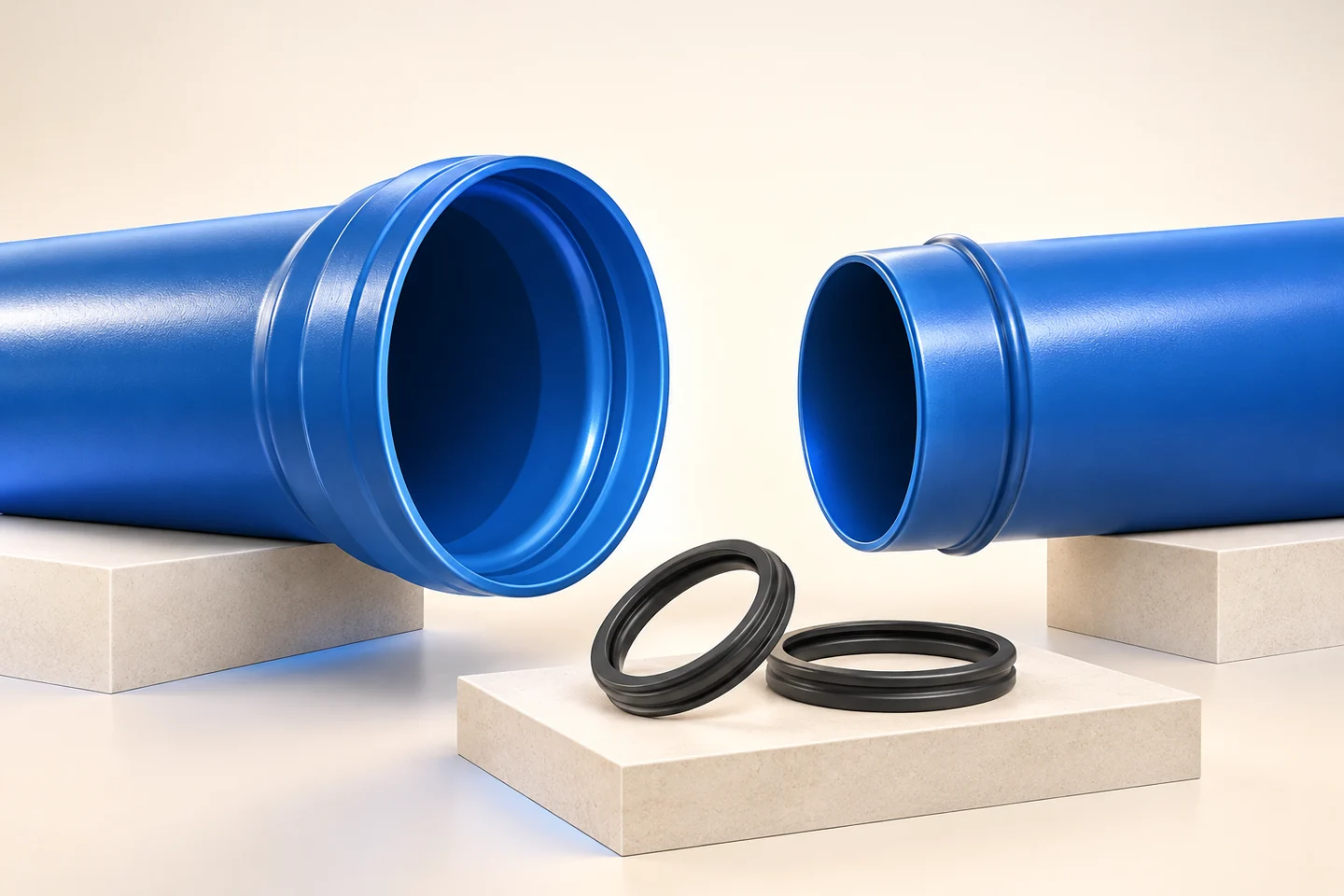 Socket-Joint Steel Pipe for Water Supply Projects — illustrated product configuration