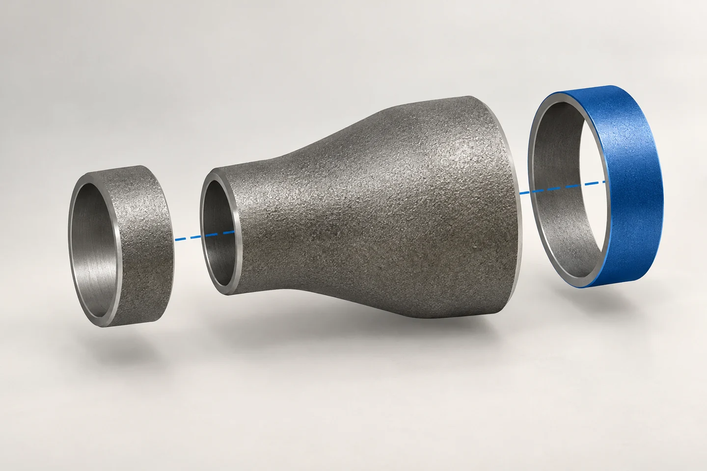 Pipe Reducers with Defined End and Wall Requirements — illustrated geometry review
