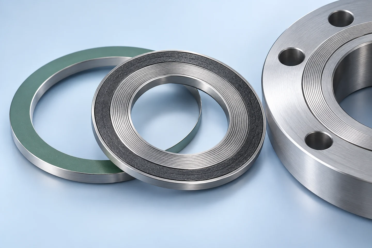 Spiral-Wound Gaskets for Flange Maintenance — illustrated interface detail
