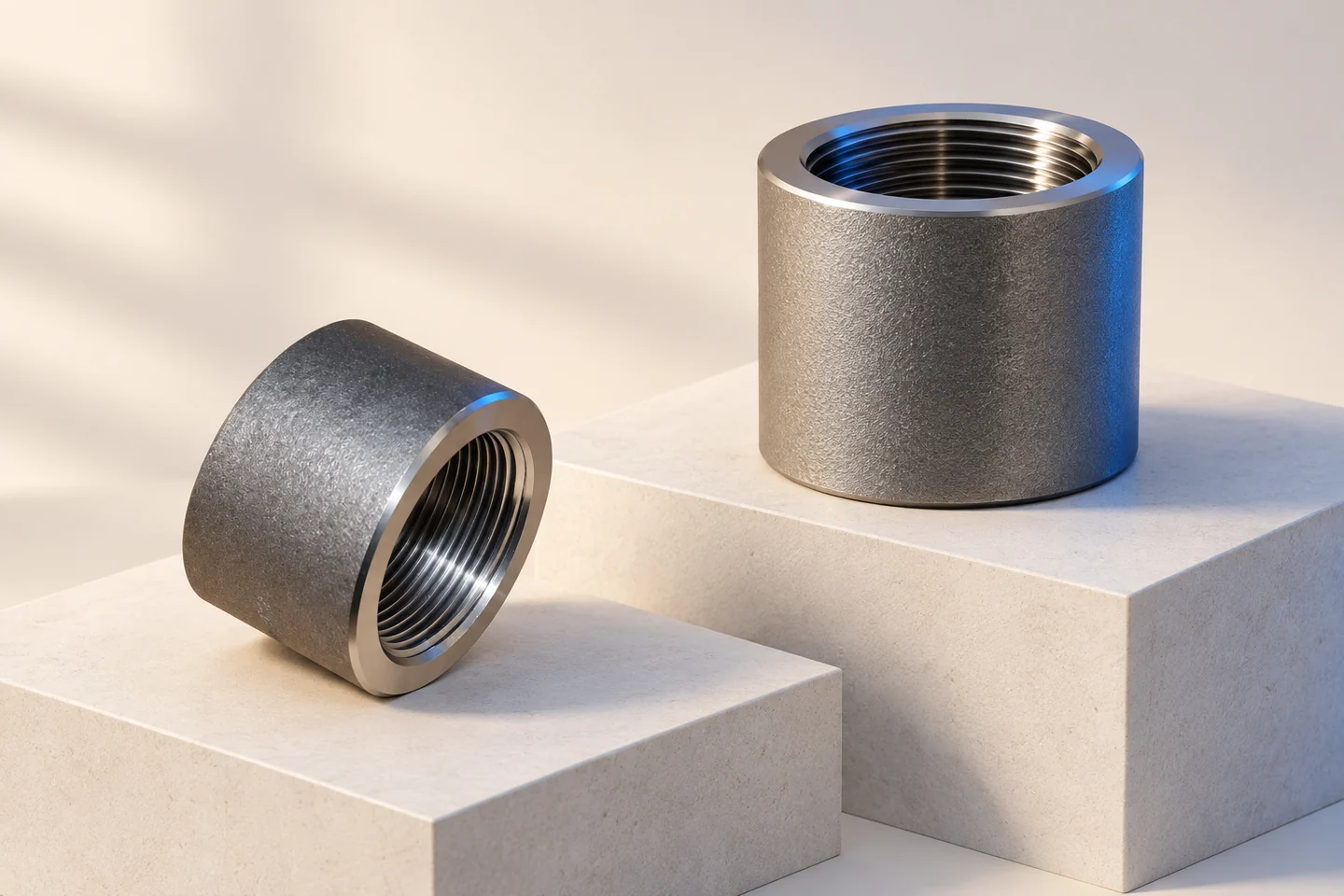 Full and Half Couplings for Equipment Connections — illustrated product configuration