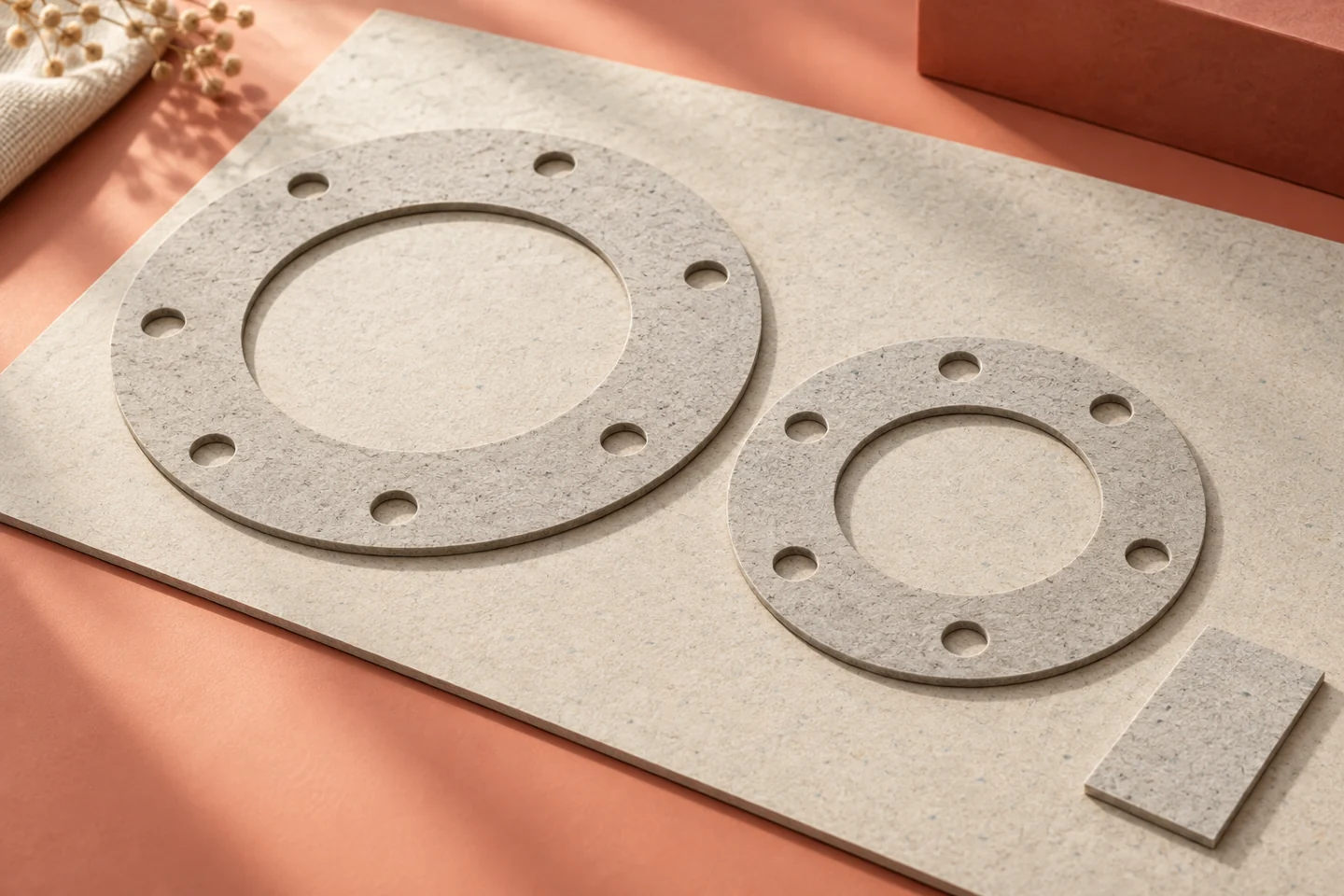 Non asbestos sheet gasket profiles