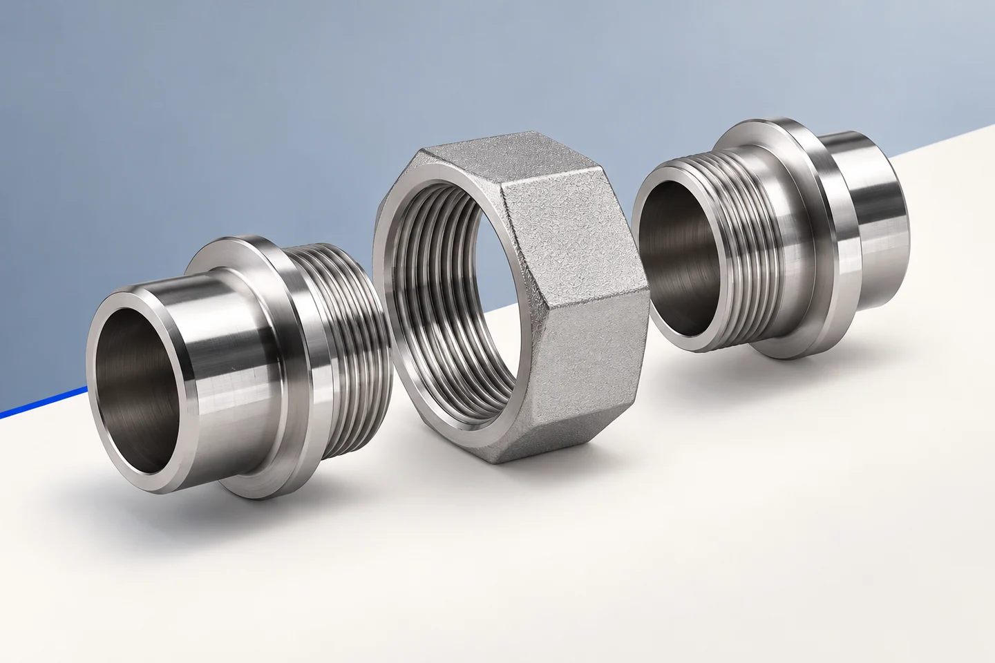 Pipe Unions for Maintenance Replacement — illustrated geometry review