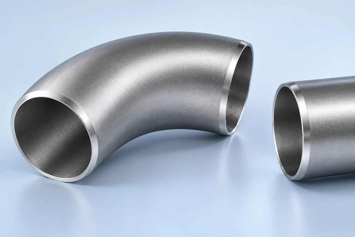 Stainless Steel Elbows for Chemical Pipework — illustrated interface detail