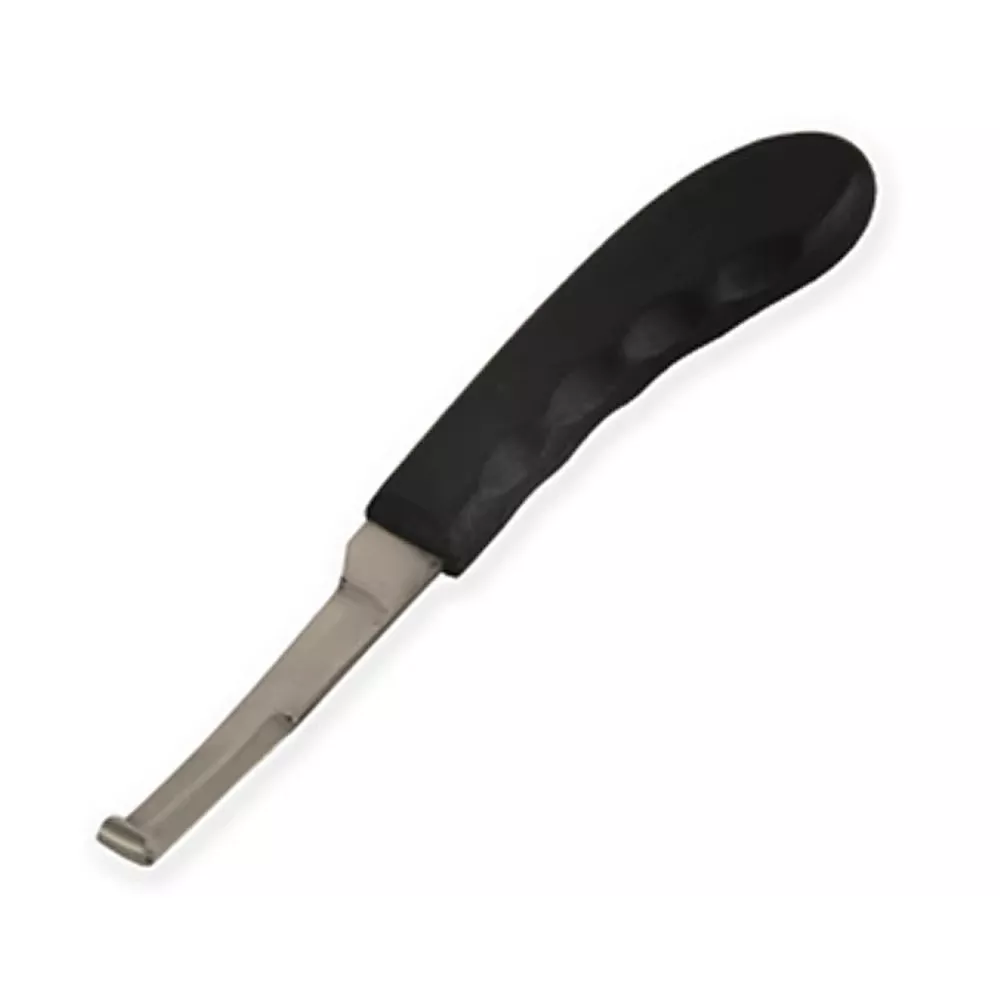 Equine Hoof Trimming Knife Stainless Steel Manual Veterinary Tool for Horse Care Grooming Instrument