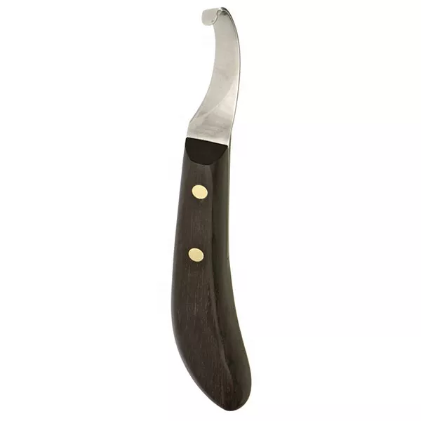 Sharp Stainless Steel Hoof Trimming Knife Right Handed Equine Veterinary Instrument