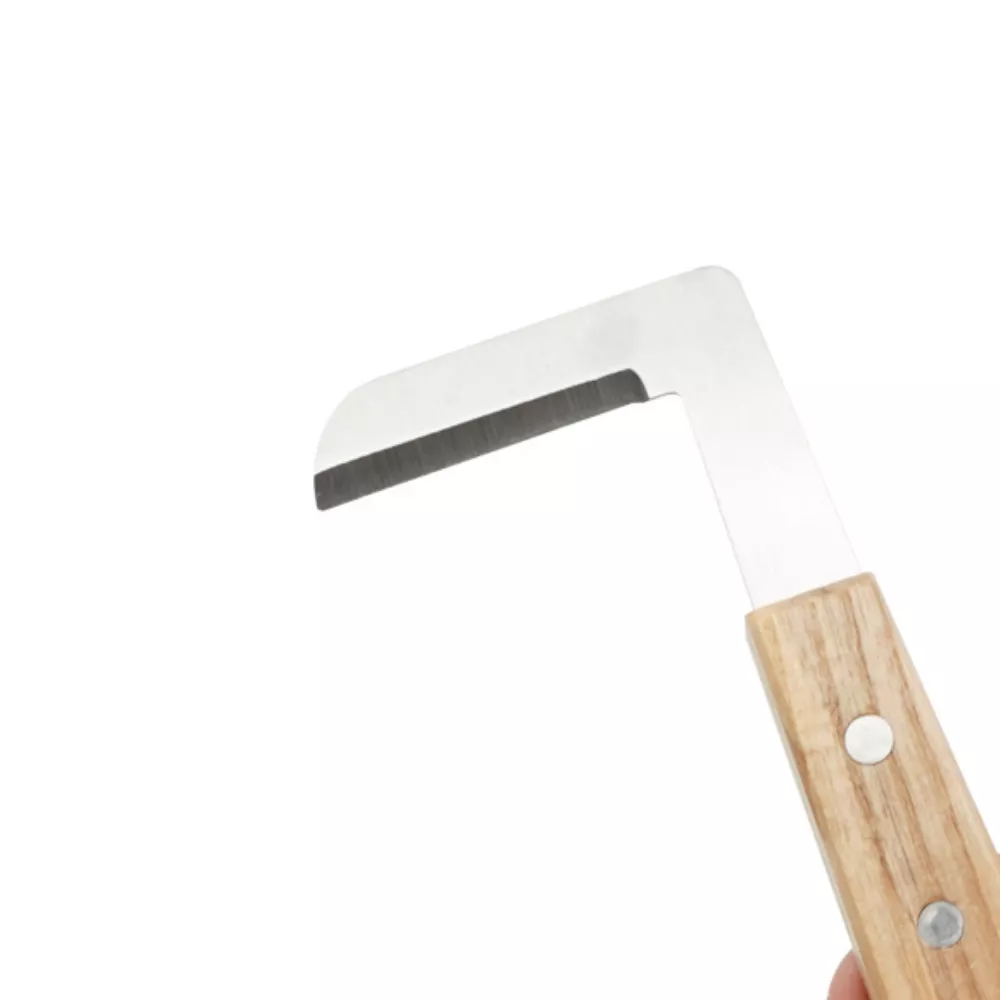 CE Certified Equine Hoof Trimming Knife Customizable OEM Farrier Tool