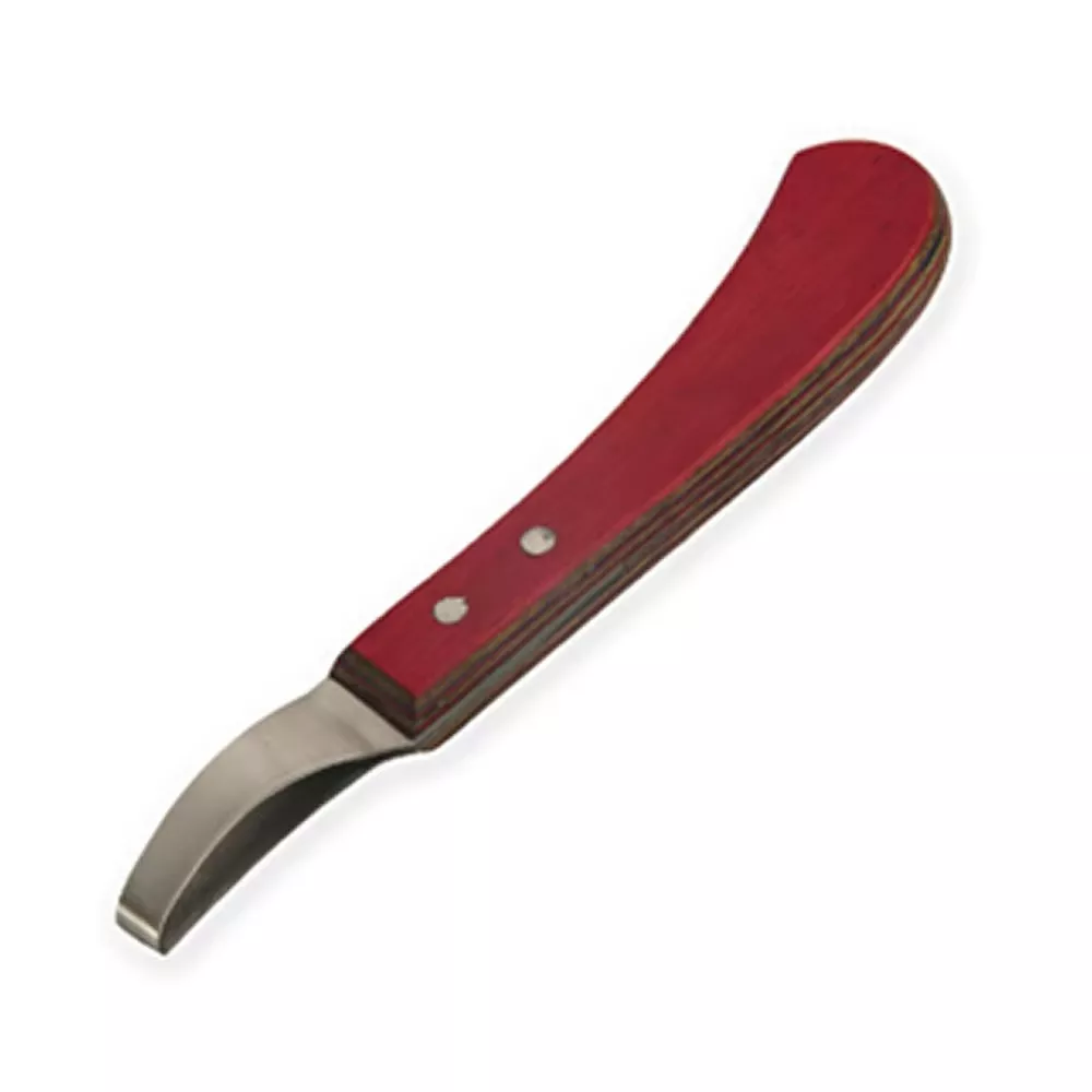 Equine Hoof Trimming Knife Stainless Steel Manual Veterinary Tool for Horse Care Grooming Instrument