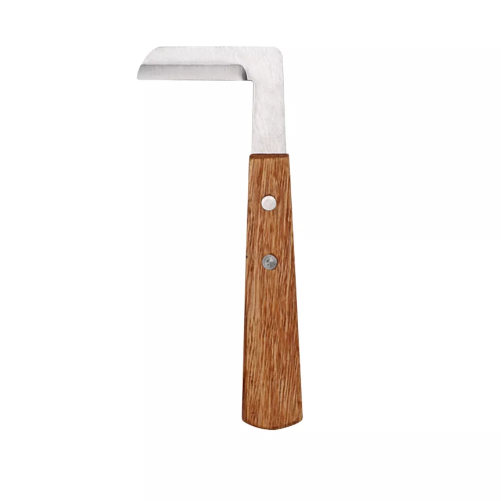 CE Certified Equine Hoof Trimming Knife Customizable OEM Farrier Tool