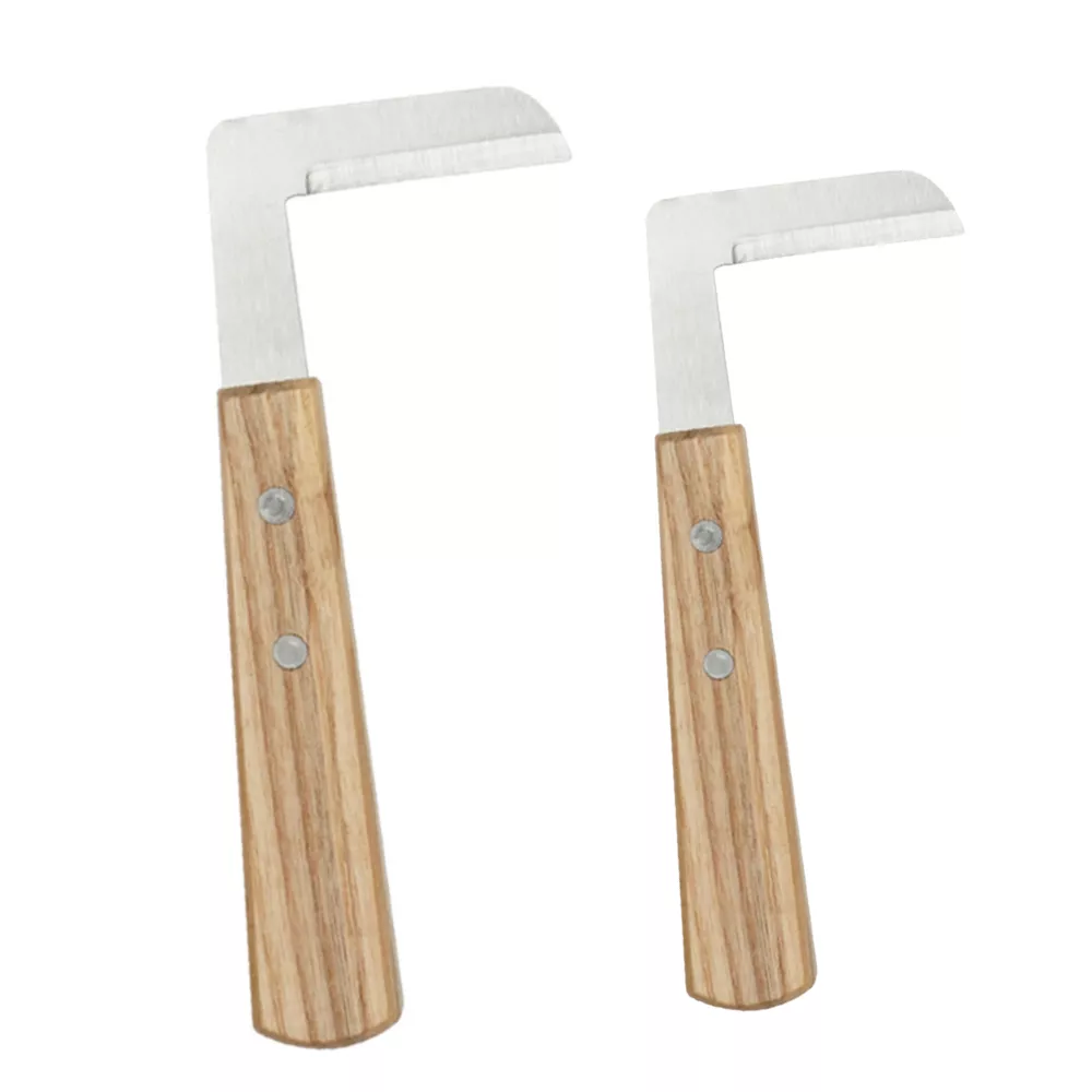CE Certified Equine Hoof Trimming Knife Customizable OEM Farrier Tool