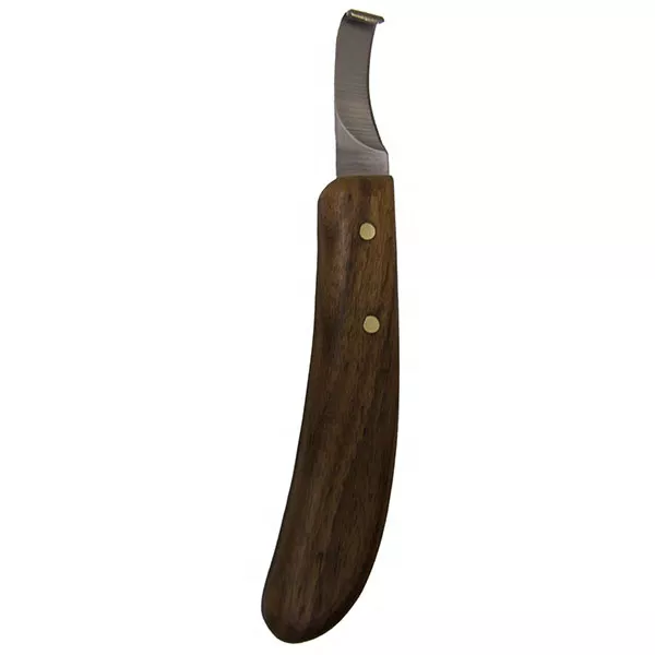 Sharp Stainless Steel Hoof Trimming Knife Right Handed Equine Veterinary Instrument