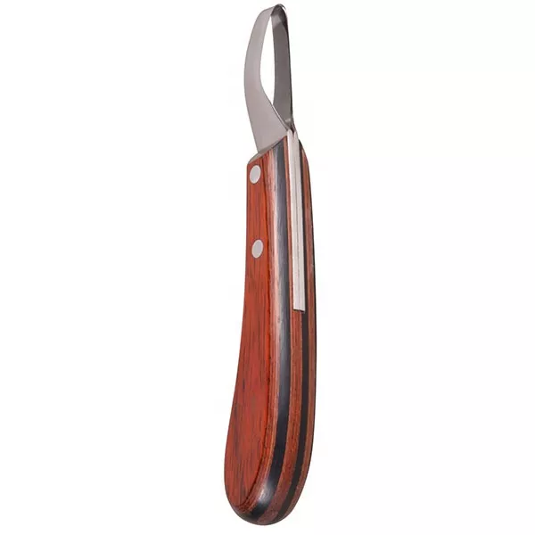 Sharp Stainless Steel Hoof Trimming Knife Right Handed Equine Veterinary Instrument