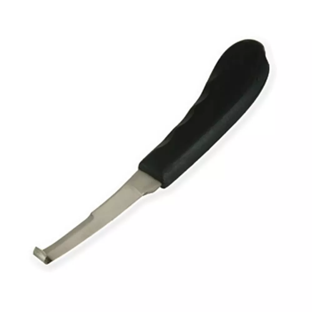 Equine Hoof Trimming Knife Stainless Steel Manual Veterinary Tool for Horse Care Grooming Instrument