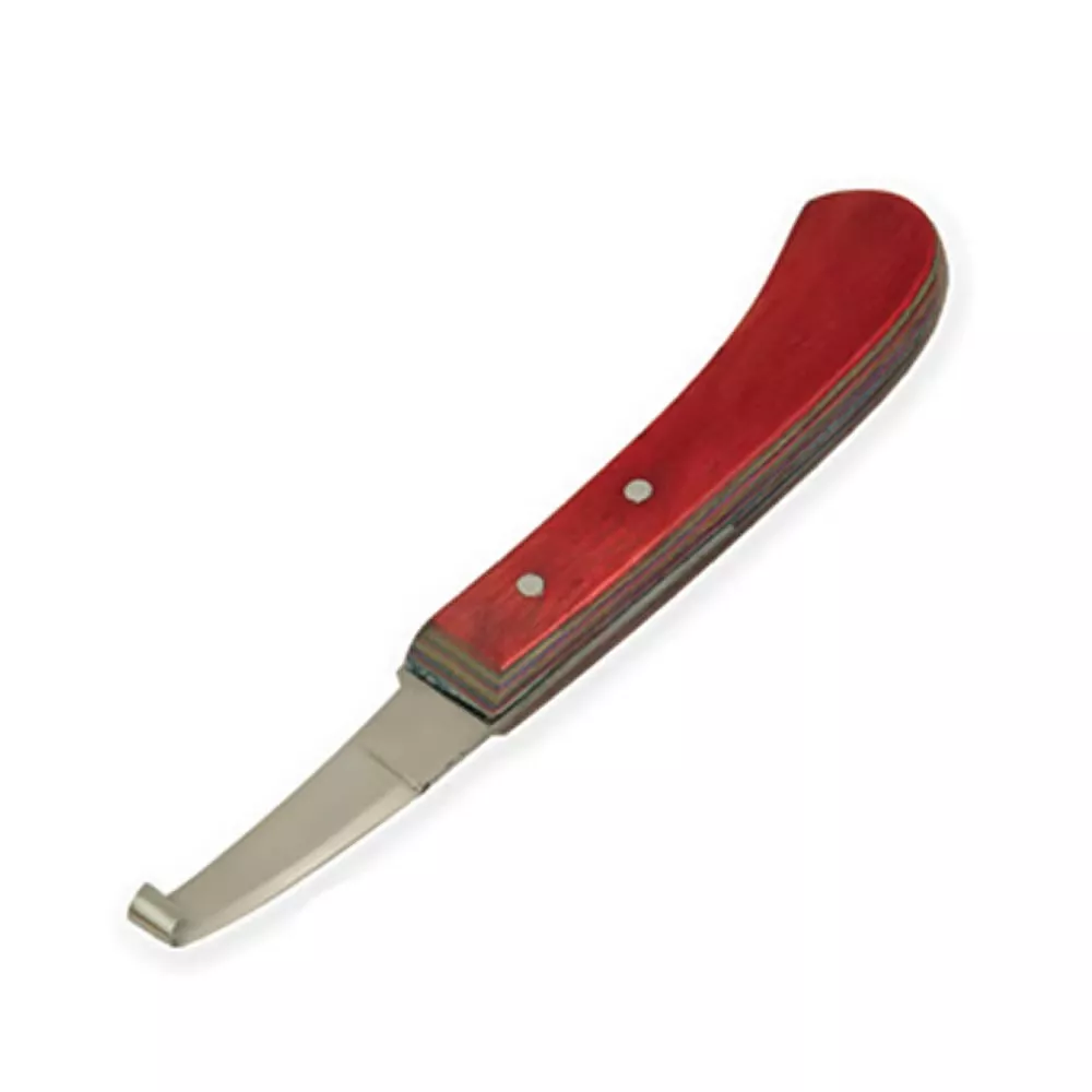 Equine Hoof Trimming Knife Stainless Steel Manual Veterinary Tool for Horse Care Grooming Instrument