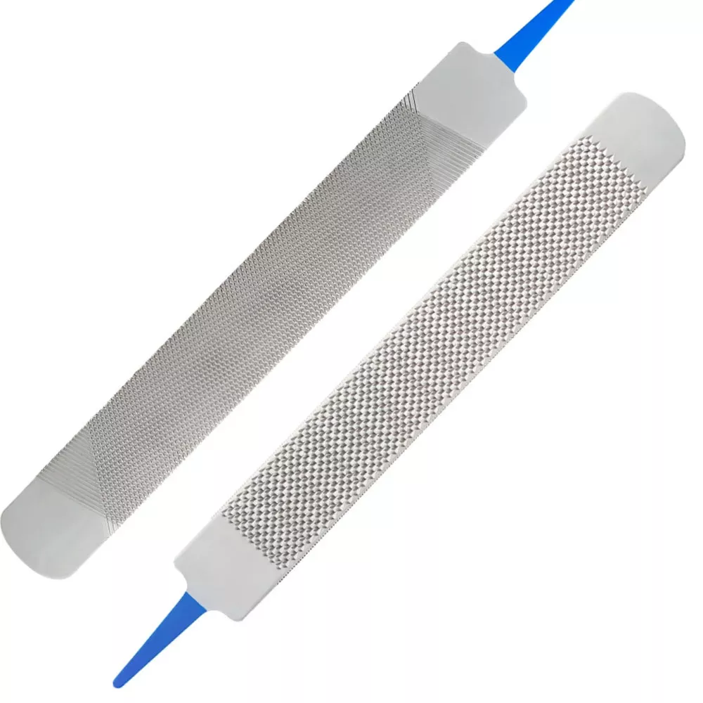 Manual Horse Hoof Rasp Double Sided File for Farriers Stainless Steel Trimming Tool
