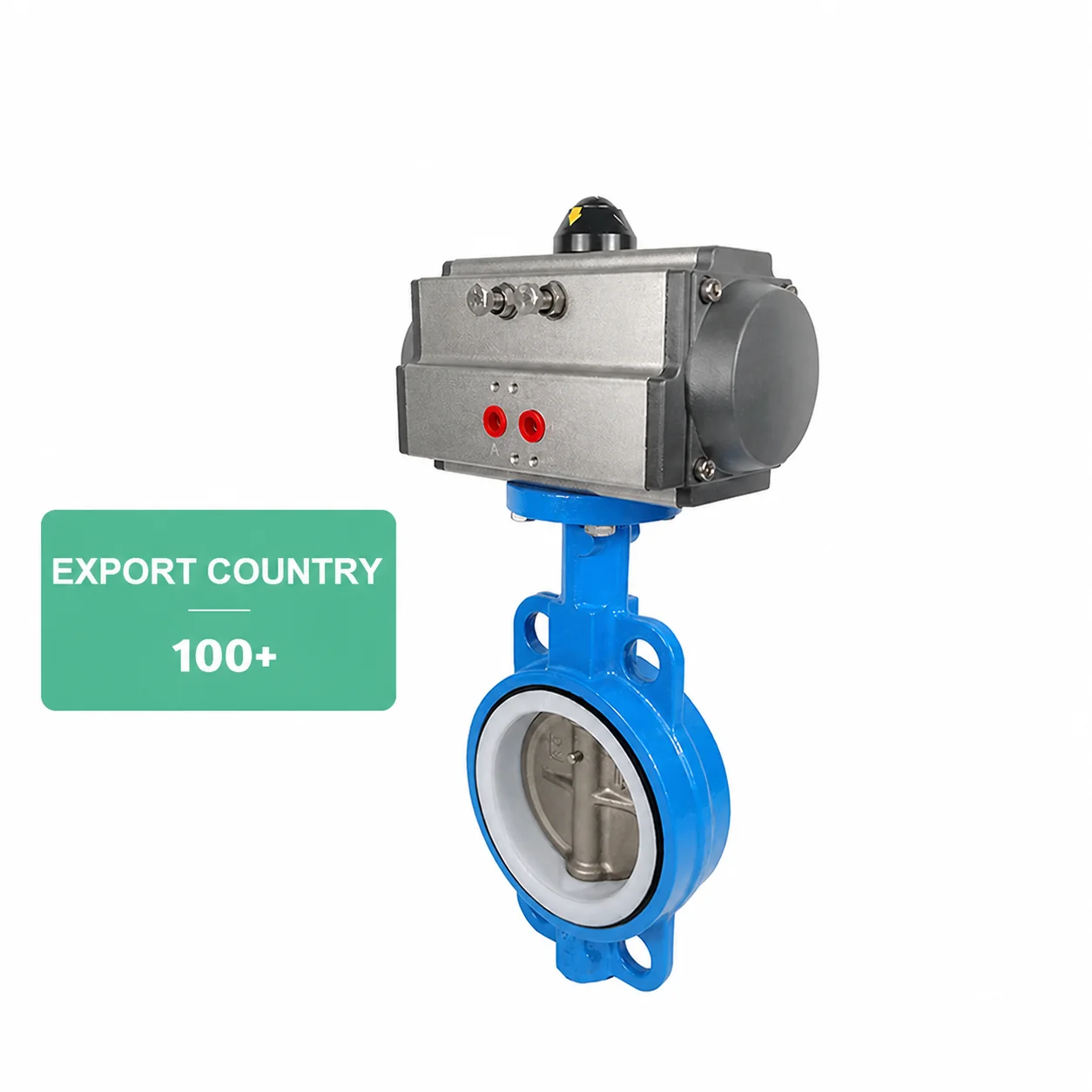 OEM D71X PN10 PN16 Hand Lever 2-12 Inch DN40-DN300 Manual Power Ductile Iron Wafer Type Butterfly Valve