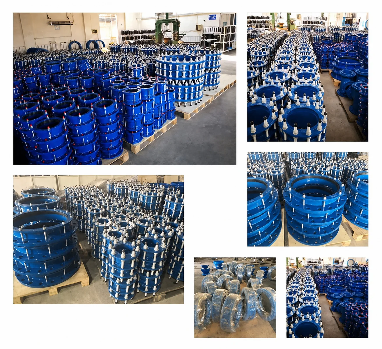 Double Flanged Dismantling Joint Ductile Iron GGG50 ISO2531 for Valve Installation and Maintenance