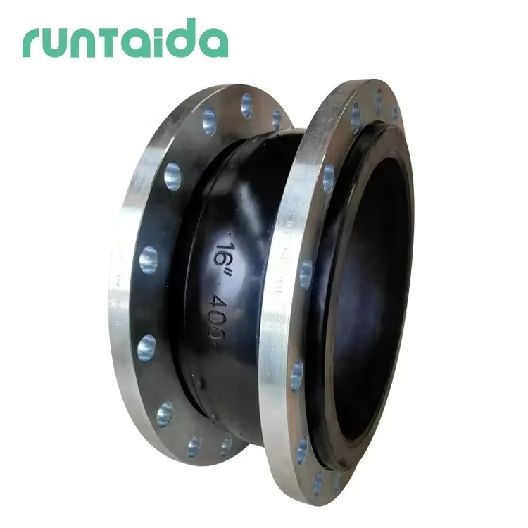 Factory Price Recruiting Agents Flexible Single Sphere Lastik Eklem Rubber Expansion Joint with PN16 Flange