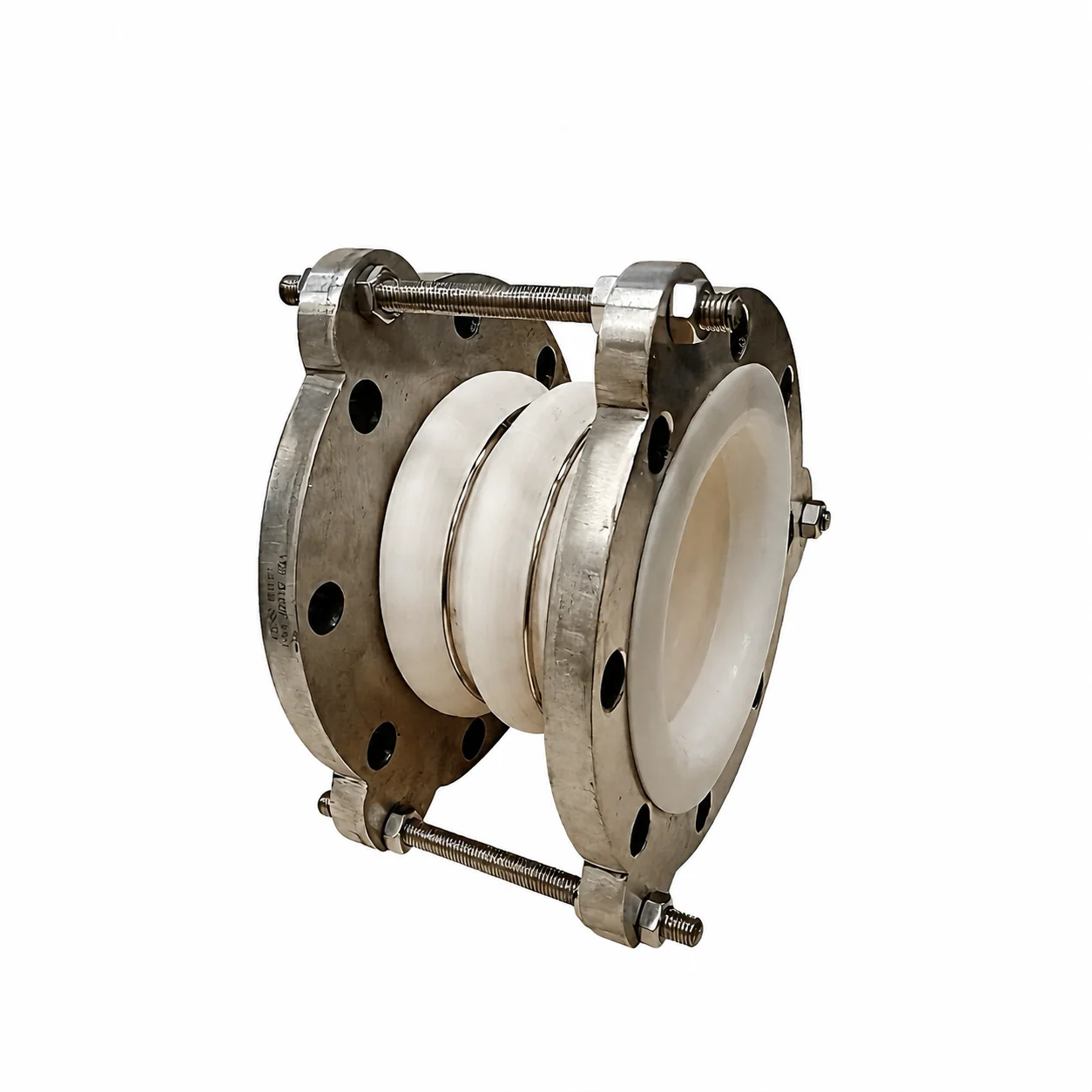 PTFE Lined  Bellows Expansion Joint Stainless Steel Flange Flexible Connector