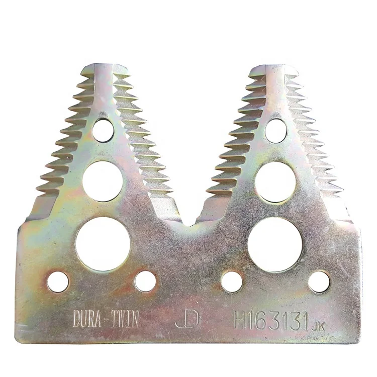 Agricultural Machinery Spare Parts Cutting Blade H163131Combine Harvester Parts With Harvester Blade and Hay Knife