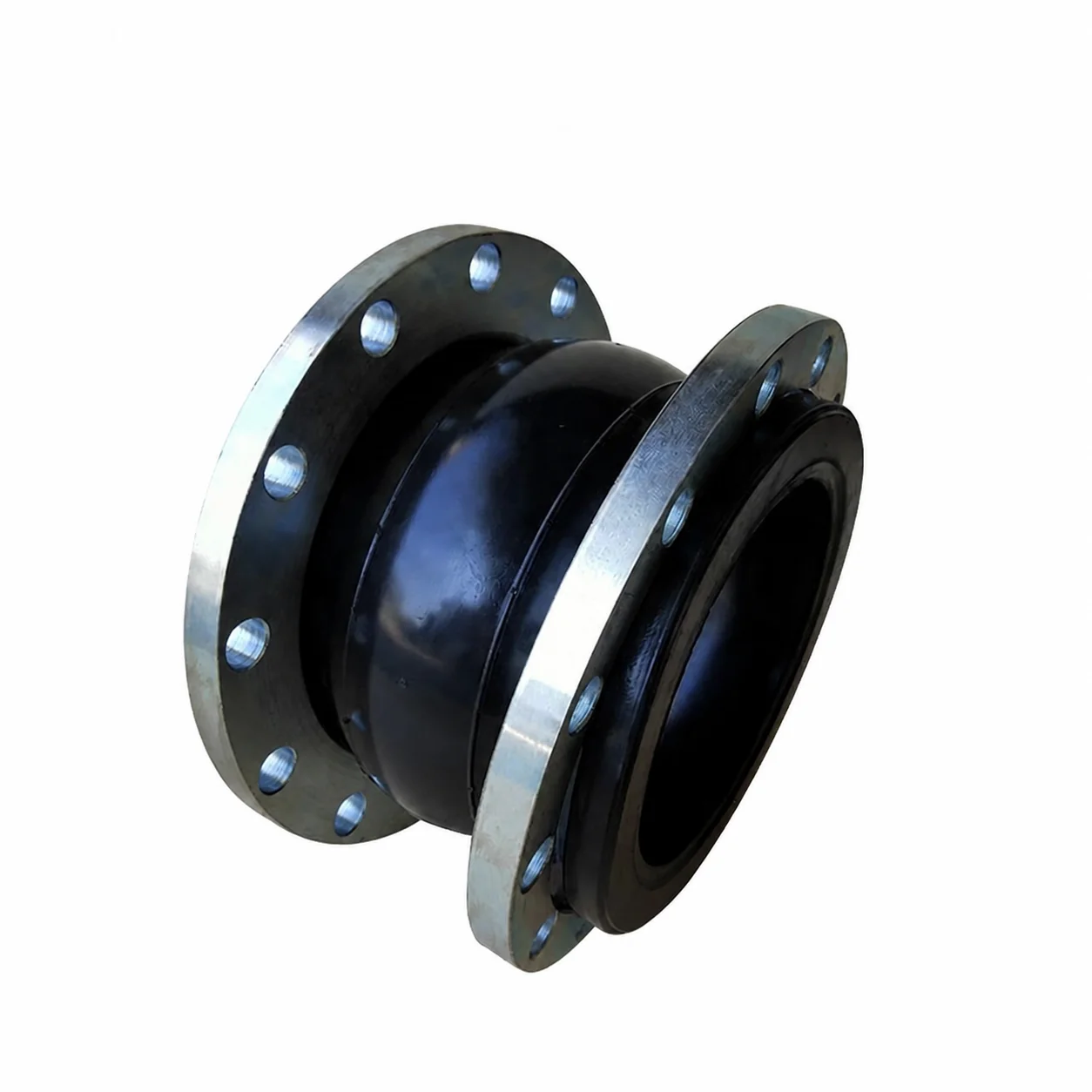 PN16 Compensator Carbon Steel Bellow Epdm Flange Single Sphere Flexible Rubber Joint