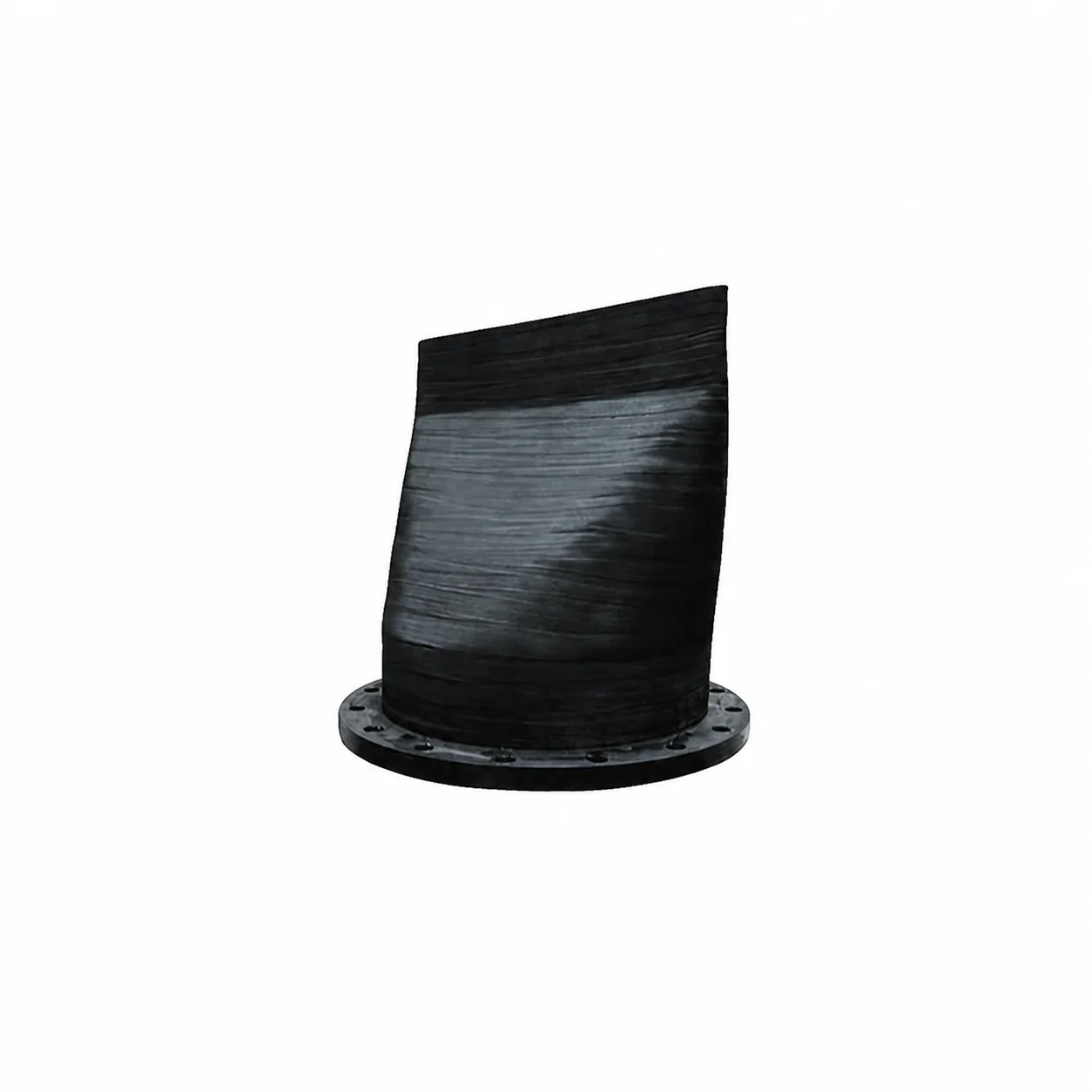 EPDM Neoprene Rubber Sewage Discharge Corrosion Resistance Flange Rubber Duckbill Check Valve for Water Treatment