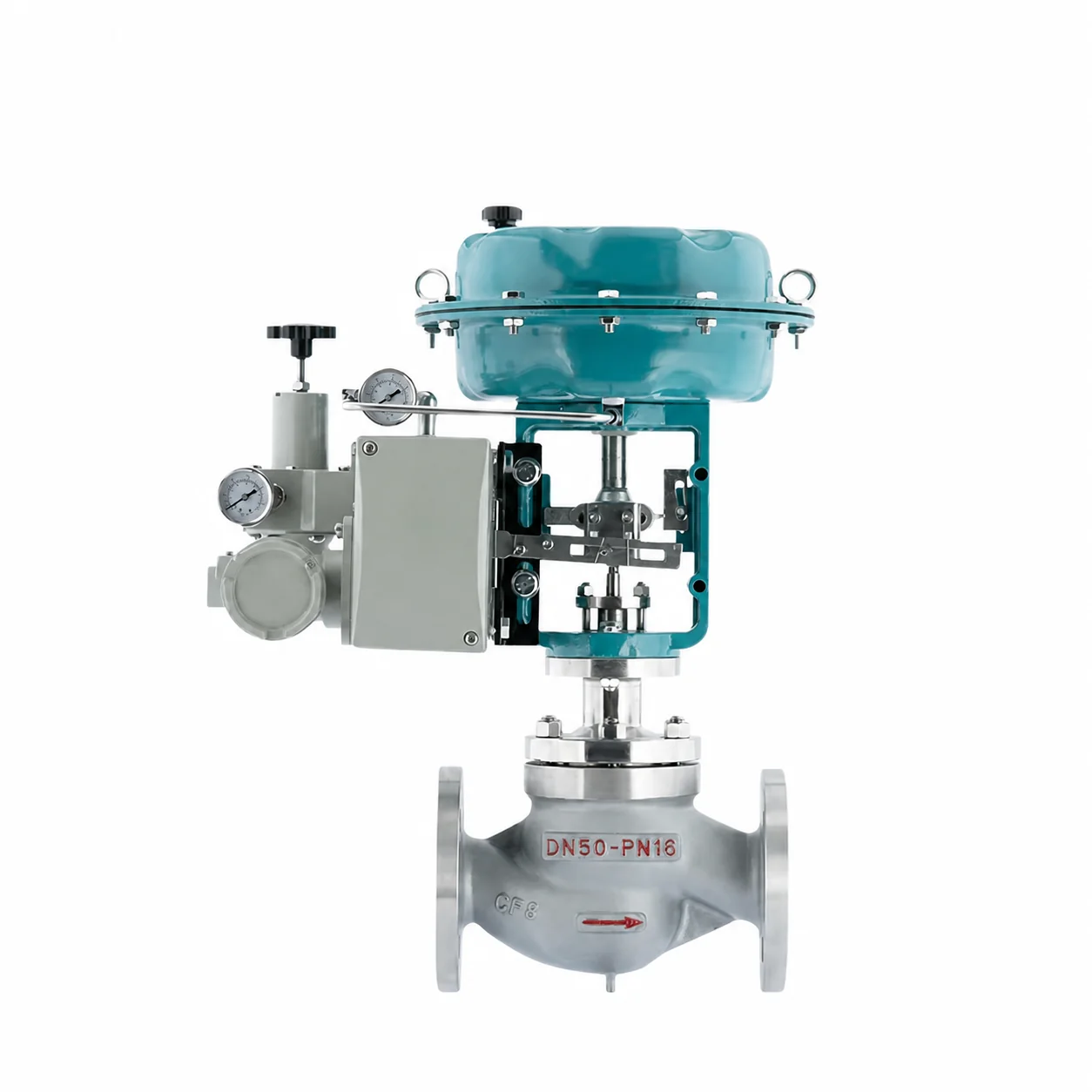 Pneumatic Actuated Water Steam Globe Valve Diaphragm Control Valve