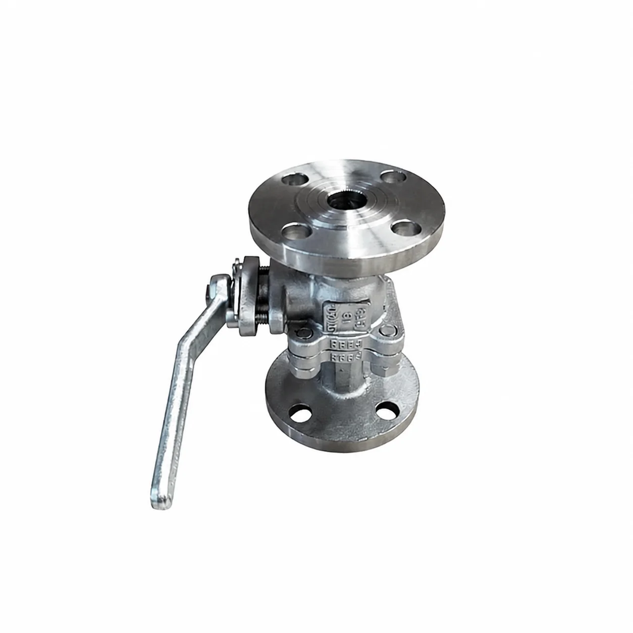 Ss 304 316 Stainless Steel Manual Water OEM Flanged End Ball Valve for Control Applications