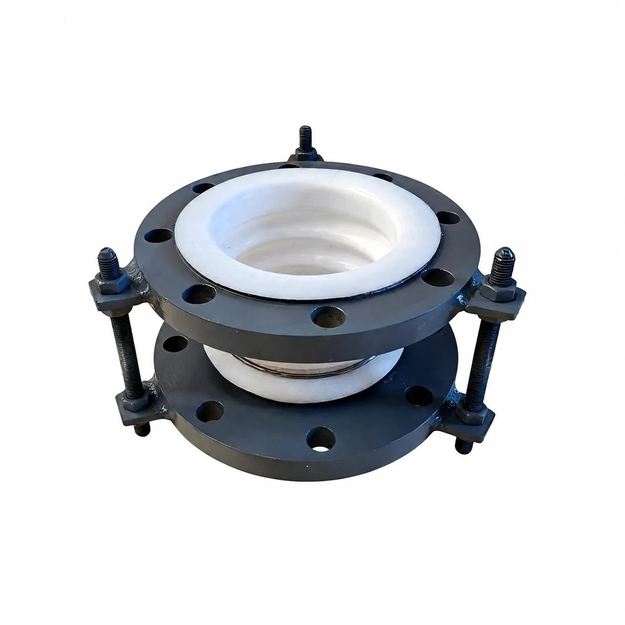 PTFE Lined High Temperature Bellows Expansion Joint Pipeline Compensator