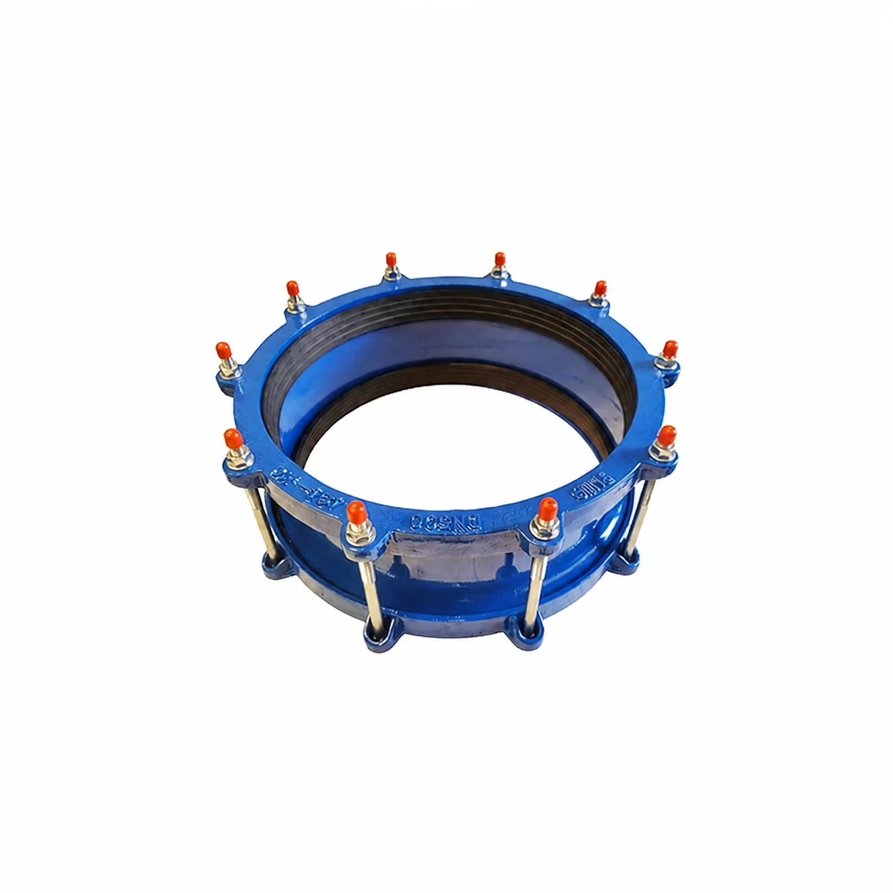 Universal Ductile Iron PN10 PN16 Custom Sized Pipe Dresser Coupling for DI PVC Steel Pipes