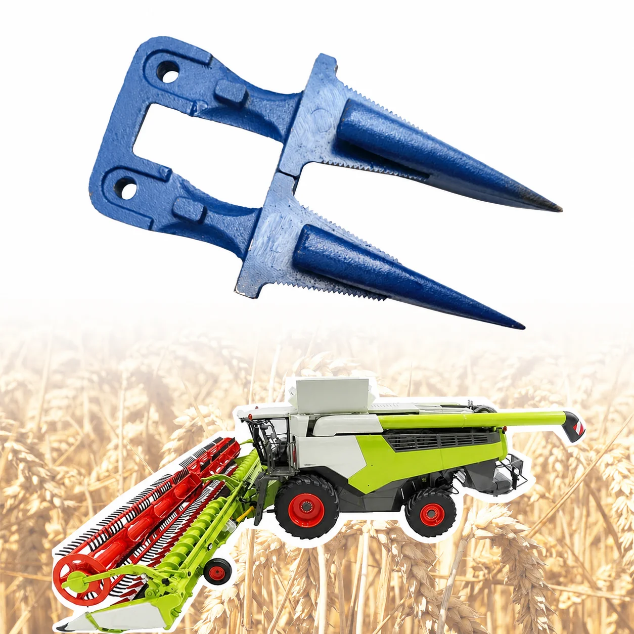 ABLSON Forged Finger Harvester Knife Guard for Kubota Combine Harvester Spare Parts for Claas Spare Parts Fit for New Holland