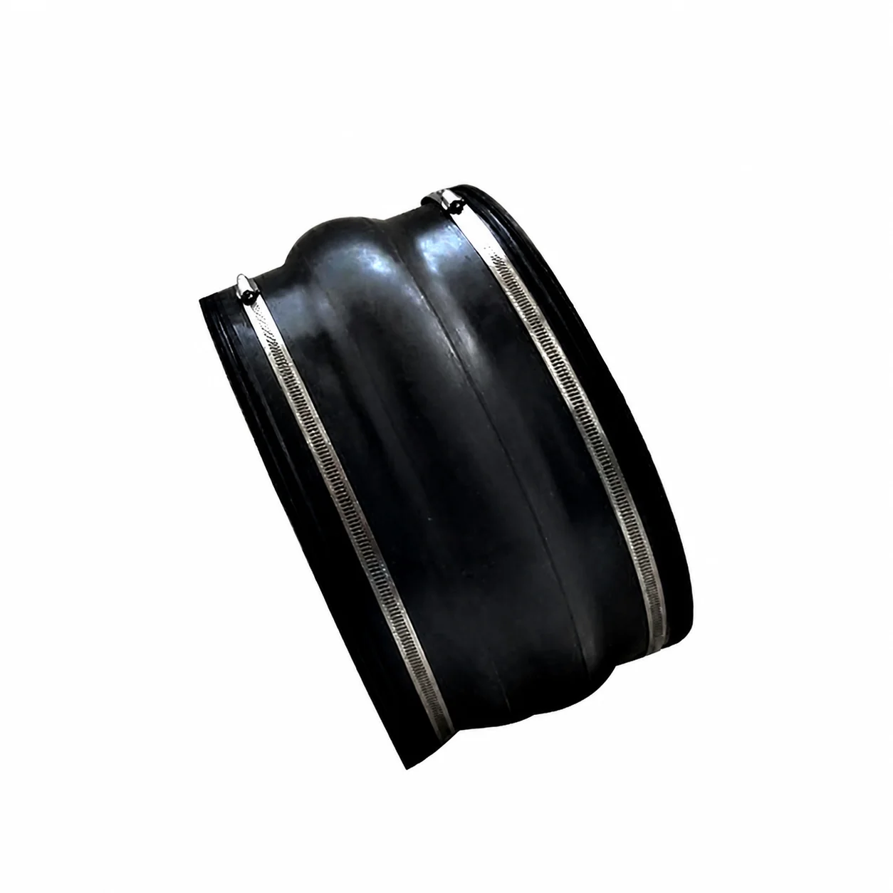 Rubber Coupling Pipeline Bellows Compensator Clamp EPDM Flexible Rubber Joint
